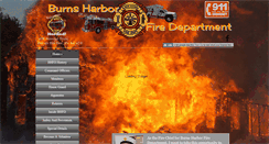Desktop Screenshot of burnsharborfiredept.org